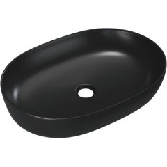 Excellent Jima CEAC2001615BLM umywalka 61.5x41.5 cm owalna nablatowa czarna