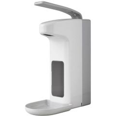 Faneco Med MED500PBWG dozownik łokciowy 500 ml biały-szary