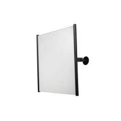 Faneco Med S25LUSWCR lustro 60x60 cm kwadratowe czarny