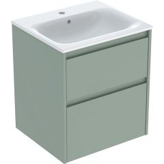 Geberit Selnova Square 504137IK1 umywalka z szafką 55 cm