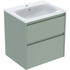 Geberit Selnova Square 504138IK1 umywalka z szafką 60 cm