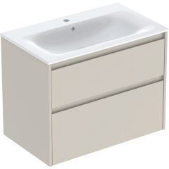 Geberit Selnova Square 504139DB1 umywalka z szafką 80 cm