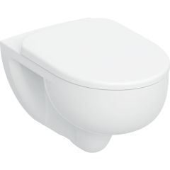 Geberit Selnova 503083001 miska wc z deską wolnoopadającą wisząca bez kołnierza spłukiwanie wirowe biały połysk
