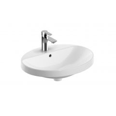 Geberit Variform 500720012 umywalka 55x45 cm owalna wpuszczana biała