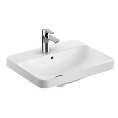 Geberit Variform 500740012 umywalka 55x45 cm prostokątna wpuszczana biała