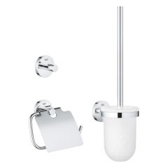 Grohe Essentials 40407001 zestaw akcesoriów 3w1 starlight chrome