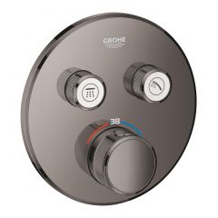 Grohe Grohtherm SmartControl 29119A00 bateria wannowo-prysznicowa podtynkowa termostatyczna hard graphite Grohe Grohtherm SmartControl 29119A00 bateria wannowo-prysznicowa podtynkowa termostatyczna hard graphite