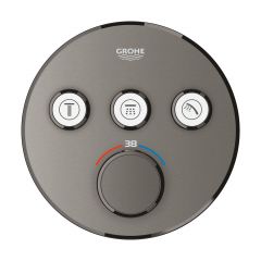 Grohe Grohtherm SmartControl 29121AL0 bateria wannowo-prysznicowa podtynkowa termostatyczna hard graphite