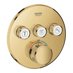 Grohe Grohtherm SmartControl 29121GL0 bateria wannowo-prysznicowa podtynkowa termostatyczna złota