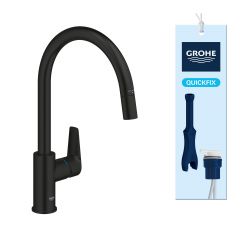 Grohe Start Edge 305502430 bateria kuchenna stojąca czarna