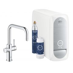 Grohe Blue 31456001 zestaw startowy z baterią kuchenną stojąca starlight chrome Grohe Blue 31456001 zestaw startowy z baterią kuchenną stojąca starlight chrome