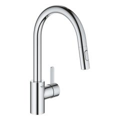 Grohe Eurosmart Cosmopolitan 31481001 bateria kuchenna stojąca starlight chrome