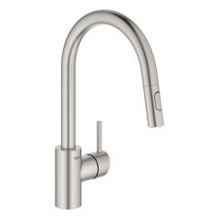 Grohe Concetto 31483DC2 bateria kuchenna stojąca supersteel