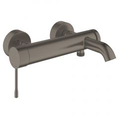 Grohe Essence 33624AL1 bateria wannowo-prysznicowa ścienna brushed hard graphite