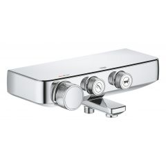 Grohe Grohtherm SmartControl 34718000 bateria wannowo-prysznicowa ścienna termostatyczna starlight chrome