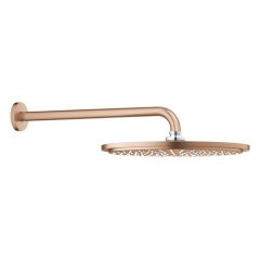 Grohe Rainshower 26066DL0 deszczownica z ramieniem 31x31 cm okrągła brushed warm sunset