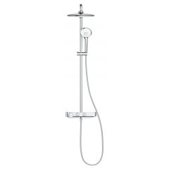 Grohe Euphoria 26509000 zestaw prysznicowy ścienny termostatyczny z deszczownicą chrom