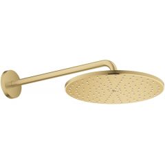 Grohe Rainshower 26558GN0 deszczownica z ramieniem 31x31 cm okrągła brushed cool sunrise