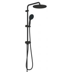 Grohe Vitalio Start System 266802431 zestaw prysznicowy ścienny z deszczownicą czarny