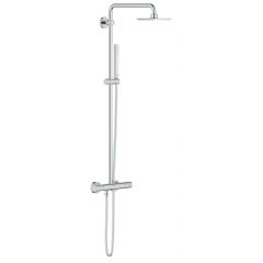 Grohe Euphoria 27932000 zestaw prysznicowy ścienny termostatyczny z deszczownicą starlight chrome