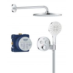 Grohe Precision Smartcontrol 34877000 zestaw prysznicowy podtynkowy termostatyczny z deszczownicą chrom