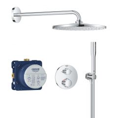 Grohe Vitalio Start 34880000 zestaw prysznicowy podtynkowy termostatyczny z deszczownicą chrom