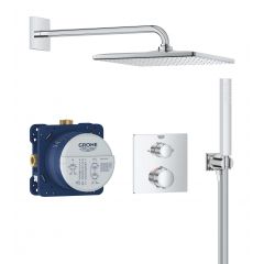 Grohe Vitalio Start 34881000 zestaw prysznicowy podtynkowy termostatyczny z deszczownicą chrom