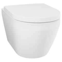 Grohe Euro Ceramic 102510SH00 miska wc z deską wolnoopadającą wisząca bez kołnierza ze spłukiwaniem wirowym biały połysk