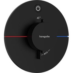 Hansgrohe ShowerSelect Comfort S 15553670 bateria prysznicowa podtynkowa podtynkowa czarny