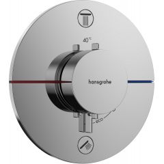 Hansgrohe ShowerSelect Comfort S 15554000 bateria wannowo-prysznicowa podtynkowa termostatyczna chrom