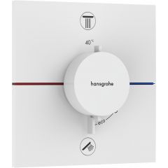 Hansgrohe ShowerSelect Comfort E 15572700 bateria wannowo-prysznicowa podtynkowa termostatyczna biała