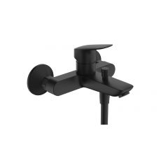 Hansgrohe Logis bateria wannowo-prysznicowa ścienna czarny mat 71400670