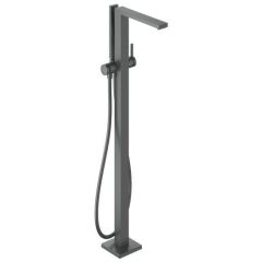 Hansgrohe Tecturis E 73445340 bateria wannowo-prysznicowa wolnostojąca czarna