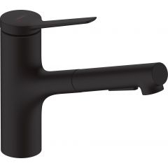 Hansgrohe Zesis M33 74820670 bateria kuchenna stojąca czarna