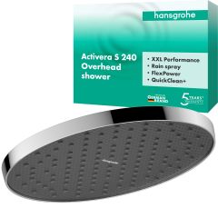 Hansgrohe Activera S 28055000 deszczownica 24x24 cm okrągła chrom