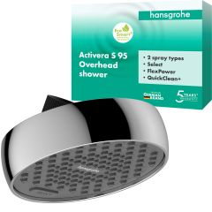 Hansgrohe Activera Select S 28062000 deszczownica 9.5x9.5 cm okrągła chrom