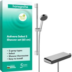 Hansgrohe Activera Select S 28087000 zestaw prysznicowy ścienny termostatyczny chrom