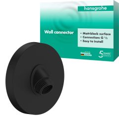 Hansgrohe Activera 28099670 ramię prysznica czarny