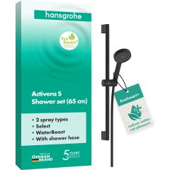 Hansgrohe Activera Select S 28863670 zestaw prysznicowy ścienny czarny