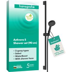 Hansgrohe Activera Select S 28864670 zestaw prysznicowy ścienny czarny
