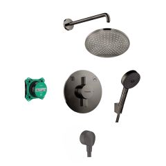 Hansgrohe Crometta 88002393 zestaw prysznicowy podtynkowy z deszczownicą chrom