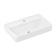 Hansgrohe Xanuia Q 60219450 umywalka 65x39 cm prostokątna ścienna biała