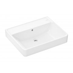 Hansgrohe Xanuia Q 60244450 umywalka 60x48 cm prostokątna ścienna-nablatowa biała
