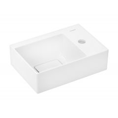 Hansgrohe Xevolos E 61086450 umywalka 36x25 cm prostokątna ścienna-meblowa biała