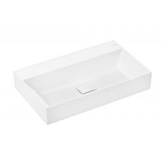 Hansgrohe Xevolos E 61097450 umywalka 50x80 cm prostokątna ścienna biała