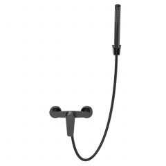 Invena Alonia BN70004 bateria prysznicowa ścienna czarna