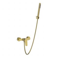 Invena Alonia BN70009 bateria prysznicowa ścienna złota
