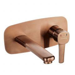 Invena Glamour BP02U14 bateria umywalkowa podtynkowa miedź