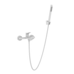 Invena Alonia BW70002 bateria wannowo-prysznicowa ścienna biała