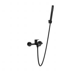 Invena Alonia BW70004 bateria wannowo-prysznicowa ścienna czarna